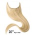 Extensii Flip-In Ombre Saten Natural / Blond Nisipiu