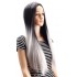 Peruca Long Grey