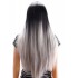Peruca Long Grey