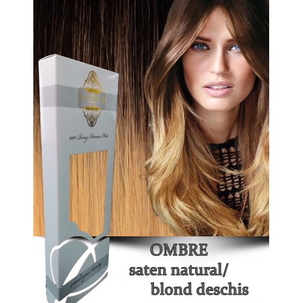 White Platinum Ombre Saten Natural Blond Deschis White Platinum Ombre Saten Natural Blond Deschis